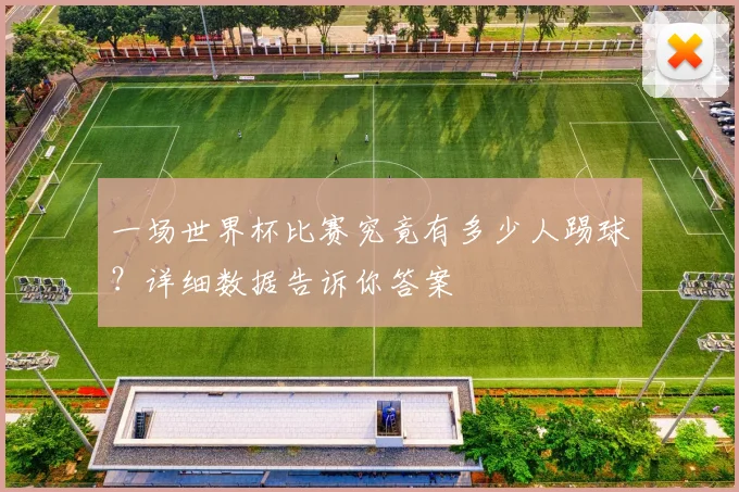 一场世界杯比赛究竟有多少人踢球？详细数据告诉你答案